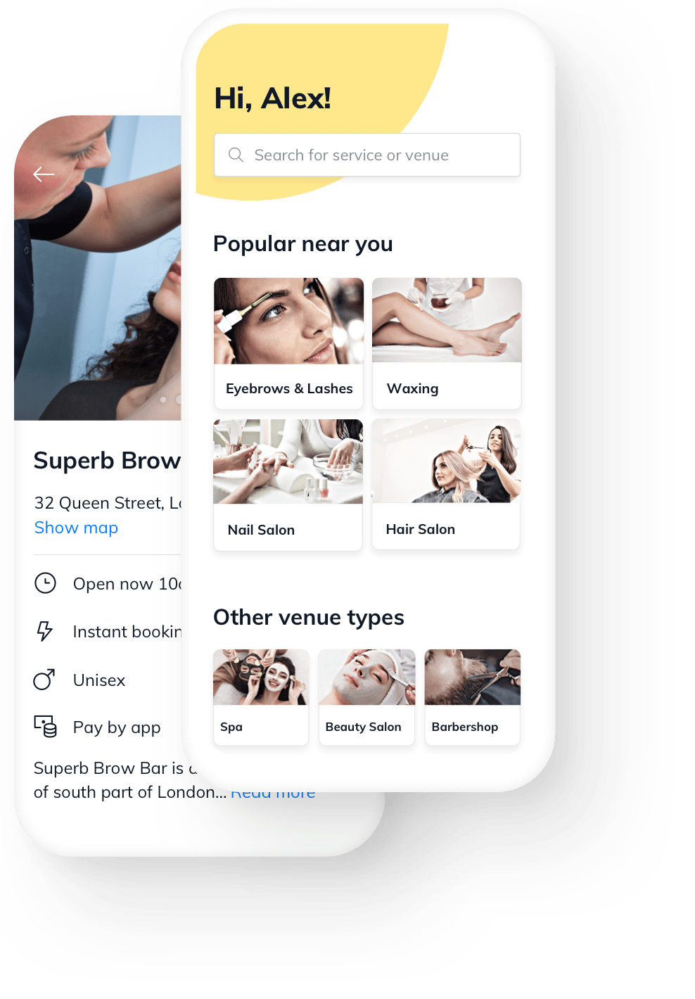 Fresha er den høyest vurderte programvaren for salonger som lar deg forbedre salongens tilstedeværelse på nettet med kraftige markedsførings- og promoteringsverktøy. Den er utformet for å tiltrekke nye kunder og styrke relasjoner med eksisterende kunder.