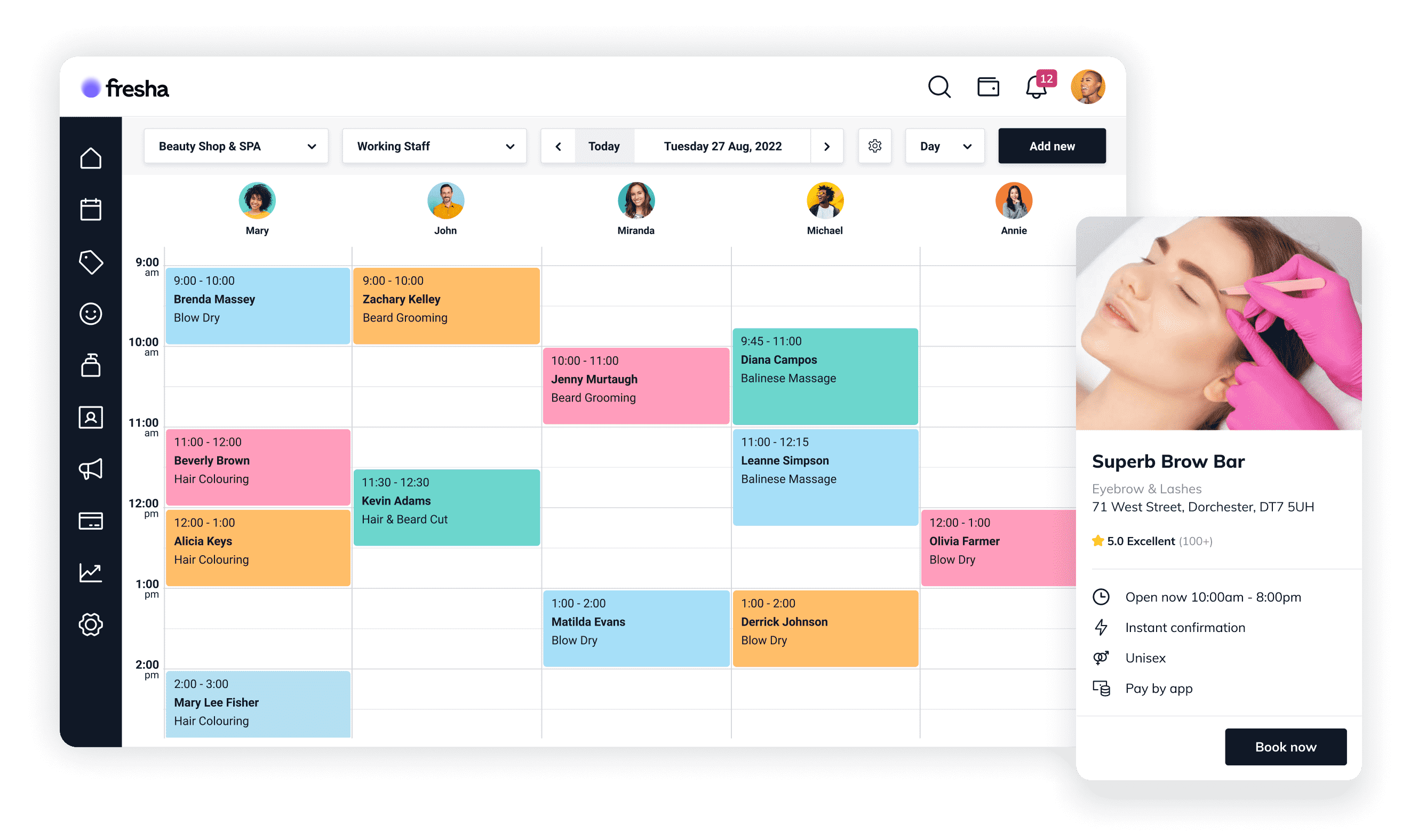 Fresha - Software for Salons and Spas