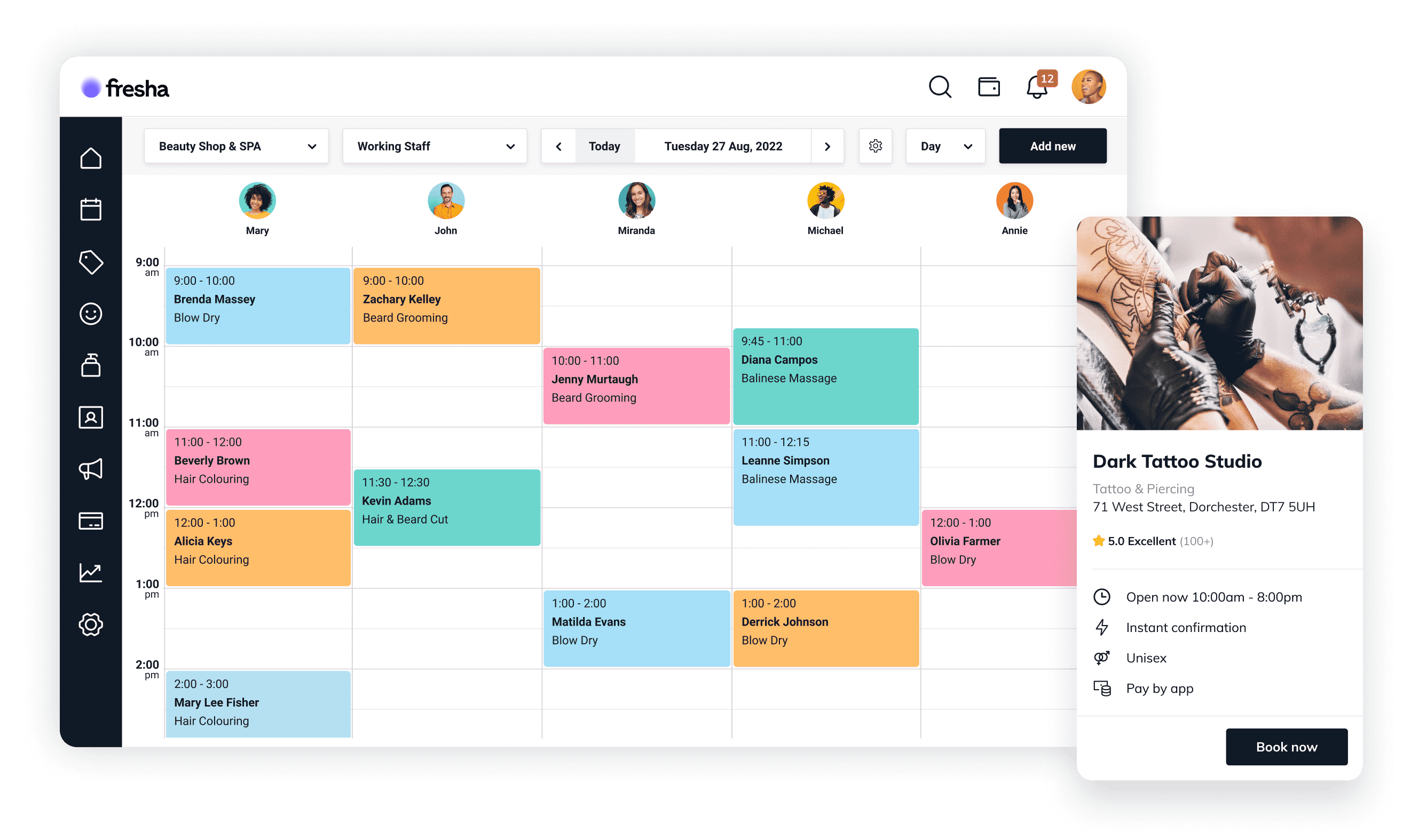 Fresha - Software for Salons and Spas